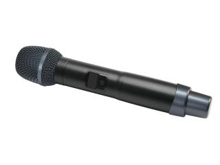 Relacart UH-222C, ruční bezdrátový mikrofon (Hand-held microphone with PLL multifrequency trans)