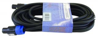 Repro kabel Profi Speakon - Speakon, 2x 2,5 qmm, 10 m (Kabel reproduktorový s koncovkama)