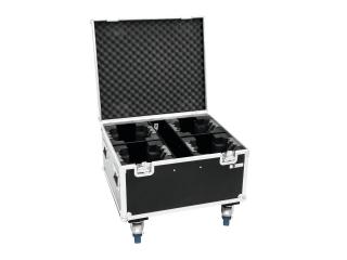 Roadinger Flightcase pro 4x TMH FE-600, na kolečkách (Flightcase 4x TMH FE-600 wheels)