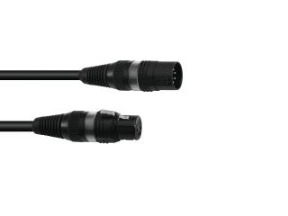 Sommer CABLE DMX cable XLR 5pin 1,5m bk (High-quality data cable)