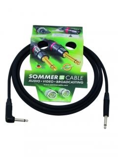 Sommer Cable IC-Spirit SP11-0300, nástrojový kabel, 1x 0,50 mm, 3 m (Nástrojový kabel Jack/Jack 90)
