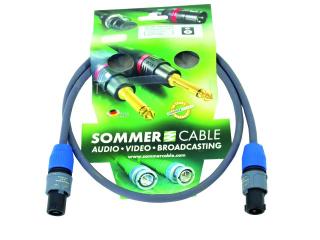 Sommer cable ME25-225-0100, speakon 2,5 mm2 (Dvouosý Meridian reproduktorový kabel)