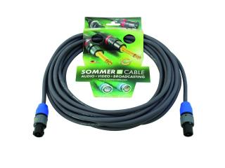 Sommer cable ME25-225-1000, speakon 2,5 mm2 (Dvouosý Meridian reproduktorový kabel)