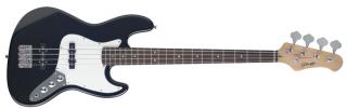 Stagg B300-BK, elektrická baskytara, černá (Baskytara typu Jazzbass)