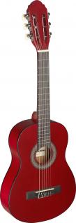 Stagg C405 M RED, klasická kytara 1/4, červená (Klasická 1/4 kytara)