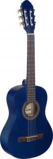 Stagg C410 M BLUE, klasická kytara 1/2, modrá (Klasická 1/2 kytara)