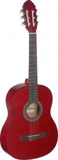 Stagg C430 M RED, klasická kytara 3/4, červená (Klasická 3/4 kytara)