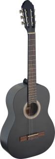 Stagg C440 M BLK, klasická kytara 4/4, černá (Klasická 4/4 kytara)