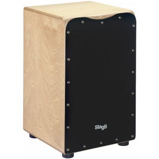 Stagg CAJ-50M BK, cajon střední vč. obalu (Cajon střední včetně obalu)