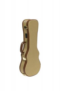 Stagg GCX-UKC GD, kufr pro koncertní ukulele (Tvarovaný kufr pro koncertní ukulele)