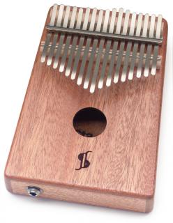 Stagg KALI-PRO17E-MA, elektroakustická kalimba, 17 tónů, mahagon (Profesionální elektroakustická kalimba, 17 tónů)