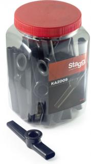 Stagg KAZOO-30 BK, plastové kazoo, 30ks (Kazoo plastové, balení 30 ks)