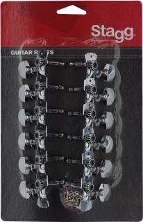 Stagg KG679, ladící mechanika pro 12 strunnou kytaru (6L + 6P, pro westernovou kytaru)