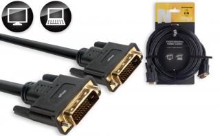Stagg NVC5DVIDM, propojovací DVI-D kabel (Propojovací DVI-D kabel, 5m)