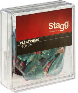 Stagg PBOX1-71, krabice trsátek 100 ks, 0,71 mm (Krabice s trsátky - 100 kusů)