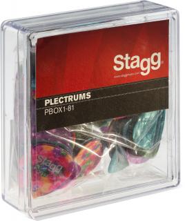 Stagg PBOX1-81, krabice trsátek 100 ks, 0,81 mm (Krabice s trsátky - 100 kusů)