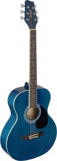 Stagg SA20A BLUE, akustická kytara typu Auditorium (Akustická kytara typu Auditorium)