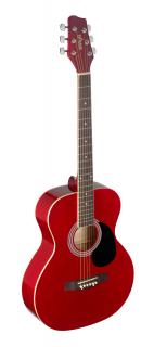 Stagg SA20A RED, akustická kytara typu Auditorium (Akustická kytara typu Auditorium)