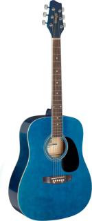 Stagg SA20D 3/4 BLUE, akustická kytara 3/4 typu Dreadnought (Akustická kytara 3/4 typu Dreadnought)