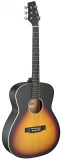 Stagg SA35 A-VS LH, akustická kytara typu Auditorium, levoruká (Akustická kytara typu Auditorium)