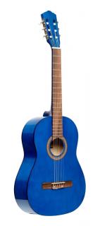 Stagg SCL50 3/4-BLUE, klasická kytara 3/4, modrá (Klasická 3/4 kytara)