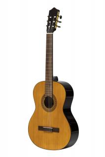 Stagg SCL60-NAT LH, klasická kytara 4/4 levoruká, přírodní (Klasická 4/4 kytara levoruká)
