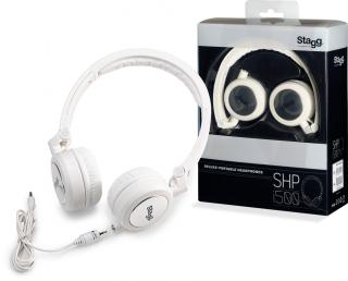 Stagg SHP-I500 WHH (Luxusní stereo sluchátka)