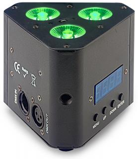 Stagg SLI-TRUSS34-2, Uplight reflektor 3 x 4W QCL LED (Uplight reflektor 3 x 4W QCL LED)