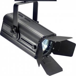 Stagg SLW200Z divadelní spot, 1x200W COB 3200K DMX, 25 - 50,  černý (LED COB Theather Fresnel 3200K, DMX)