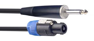 Stagg SSP10SP25, reproduktorový kabel, 10m (Reproduktorový kabel, speakon/jack, 10 m, 16 GA)