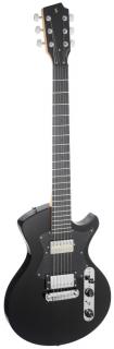 Stagg SVY SPCL BK, elektrická kytara, černá (Elektrická kytara typu Silveray)