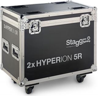 Stagg transportní CASE 2x PRO5 BEAM (Case pro HYP5R)