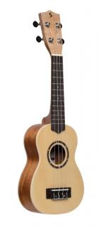 Stagg US-30 SPRUCE, sopránové ukulele s pouzdrem (Sopránové ukulele s pouzdrem)