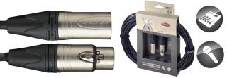 Stagg XMC10XX, kabel XLR/XLR, 10m (Mikrofonový kabel, XLR samice/samec, 10 m)