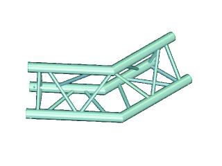 Trilock E-GL33 C-23 2-way corner 135 (3-point truss system)