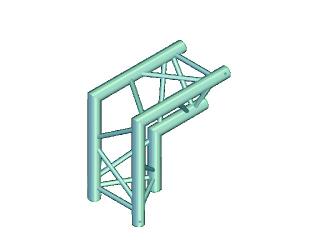 Trilock E-GL33 C-25 2-way corner 90 (3-point truss system)