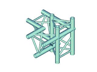 Trilock E-GL33 C-45 4-way piece  right (3-point truss system)