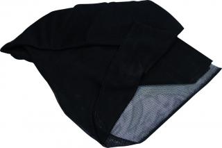 Vodopropustná zakrývací tkanina, 1,95 x 1m, černá (Vodopropustná zakrývací tkanina, černá)