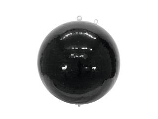 Zrcadlová koule 100 cm černá (Úžasná dekorace)