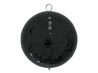 Zrcadlová koule 20 cm, černá (Úžasná dekorace)