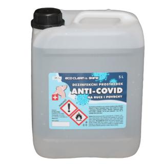 E-CS Anti Covit ( Anti-covid ) dezinfekce 5L příjemná vůně