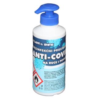 E-CS Anti-Covit ( Anti-covid ) dezinfekce pumpička 250 ml
