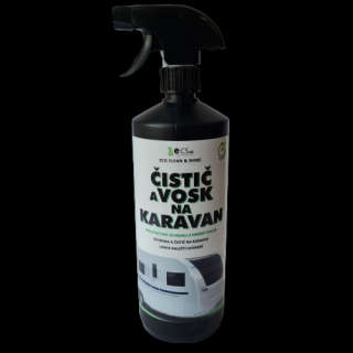 E-CS Čistič a vosk na karavan 1L- umyje, naleští a ochrání
