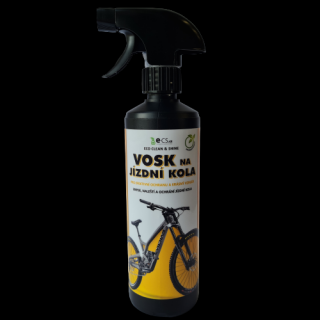 E-CS Vosk na jízdní kolo 500 ml- umyje, naleští a ochrání