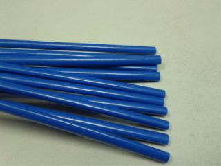 Bužírka smršťovací  3 / 1 mm modrá s lepidlem 1m (pro vodě odolný spoj)