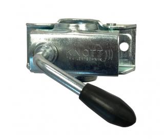 Držák opěrného kolečka 48 mm plech (Klema opěrného kolečka 48 mm plech)