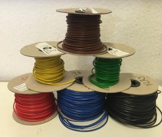 Kabel FLRY-B 1,5 mm2 žlutý (Autovodič FLRY-B 1,5 mm2)