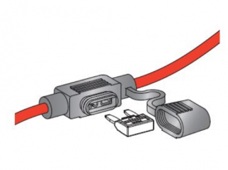 MTA 0100335 držák pojistky MINI s krytkou, kabel 4 mm2 (Fuseholder WP MINI cable 4 mm2, MTA 01.00336)