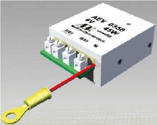 Regulátor napětí 6V/45W AEV 0358P kostra + pól (AEV0358PRegulátor dynama  6V/45W AEV0358P)