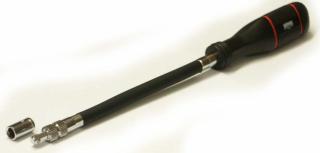 Šroubovák PROFI ohebný s otočným oříškem 6/7 mm (SW6/7)